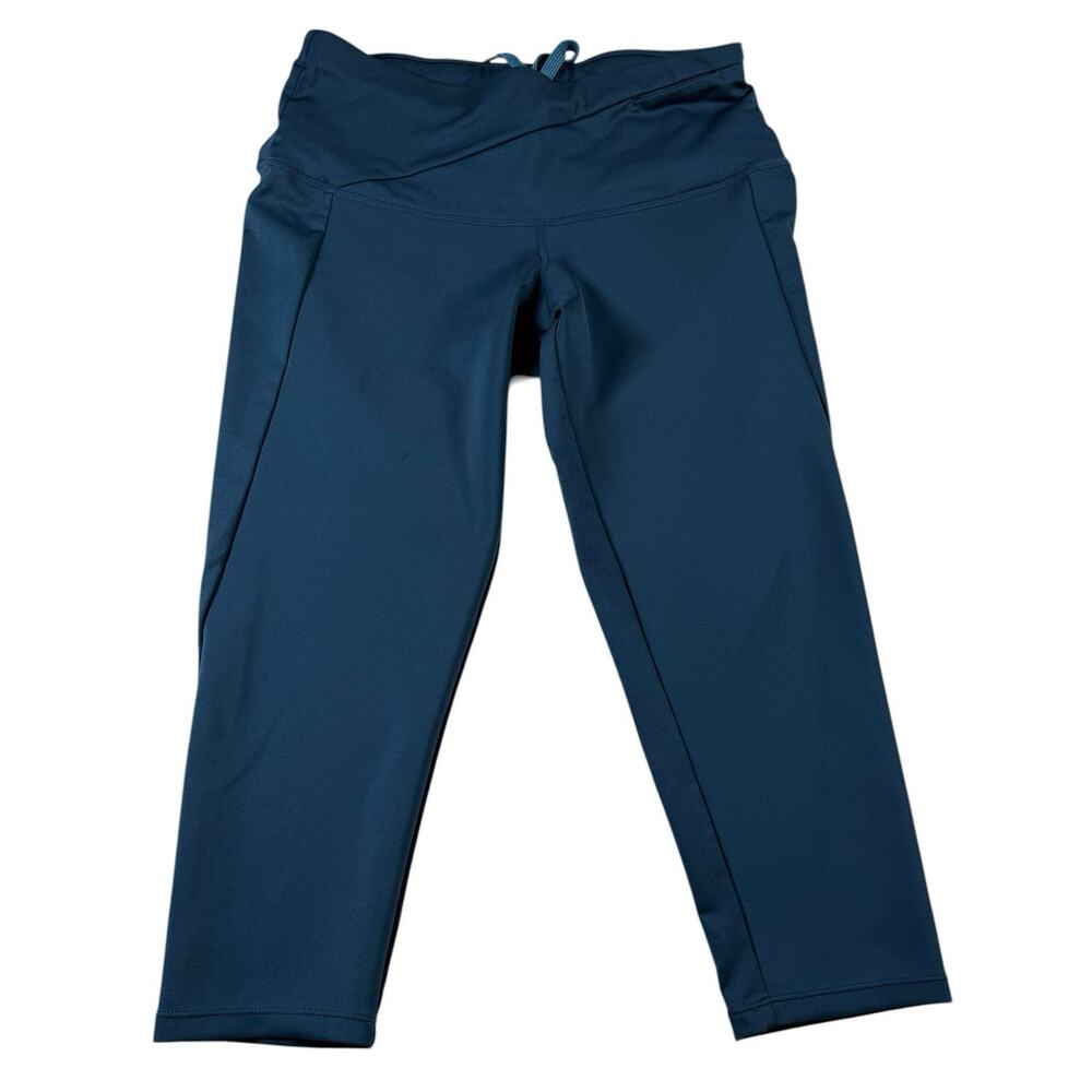 Altra Women’s Running Leggings Cropped Knee Length Blue Size M EUC